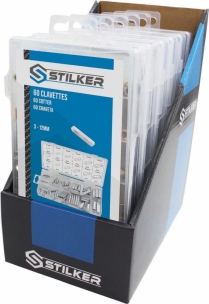 Goupilles clavettes de 3 à 12mm - 6 coffrets de 60 pcs