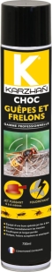 Insecticide CHOC GUEPES-FRELONS - lot de 48 aérosols de 750ml