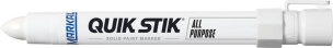 Bâton de peinture solide QUIK STIK® ALL PURPOSE blanc tube à molette