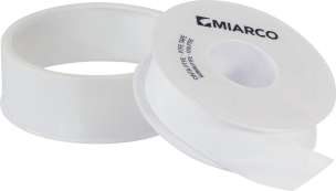 Ruban d'étanchéité isolant au PTFE 0,075x12mm 12m - blister de 2 pcs