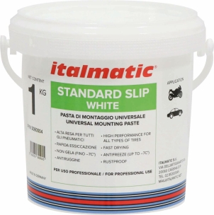 Crème de montage blanche pour pneu - seau de 1kg