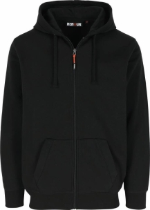 Gilet à capuche poches kangourou - noir XXL