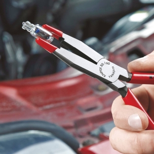 Pince droite 160mm pour lampes halogènes gainée