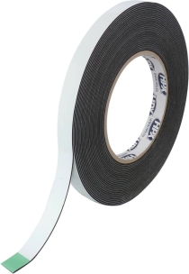 Ruban adhésif double face noir 12mmx10m 25N