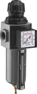 Régulateur avec filtre à air femelle 3/8" avec manomètre