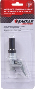 Agrafe hydraulique coupleur à billes à connexion rapide M10 550 bar - blister Agrafe hydraulique coupleur à billes à connexion rapide M10 550 bar - blister