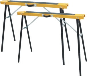 Tréteau pliant 100kg hauteur 780mm - lot de 2 pcs Tréteau pliant 100kg hauteur 780mm - lot de 2 pcs