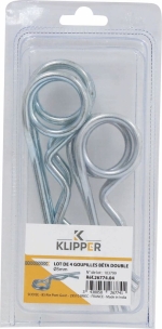 Goupilles béta double 5mm - blister de 4 pcs