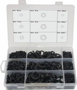 Rondelle Grower élastique / à ressort 3 à 16mm - coffret de 1735 pcs