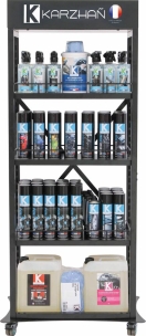 Implantation présentoir métallique Karzhañ gamme auto