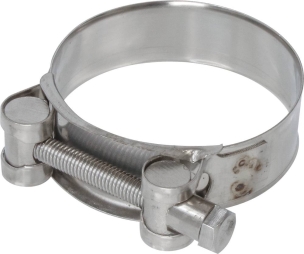 Collier à tourillons acier inox 22mm de 52 à 55mm - lot de 2 pcs