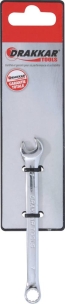 Clé mixte de 7mm full polish - carte