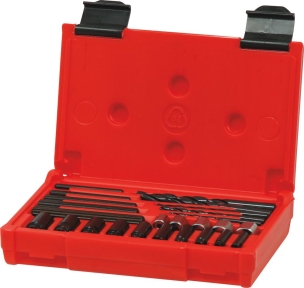 Extracteur de vis cassée intérieur/extérieur 5 à 16mm - coffret de 25 pcs