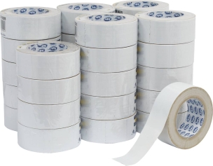 Ruban adhésif/toile américaine blanc 0,30x48mm 25m - lot de 30 pcs