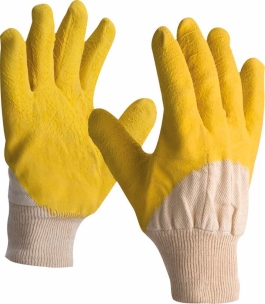 Gants de bricolage enduit latex T10 - carte