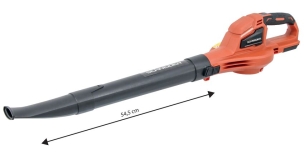 Souffleur de feuilles sur batterie 20V - 242 m³/h - sans chargeur ni batterie