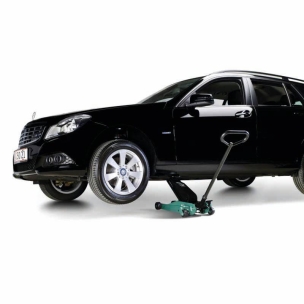 Cric rouleur 2T avec pédale et roues en PU 80-500mm G4 longueur 800mm