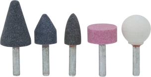 Meule sur tige 6mm - blister de 5 pcs