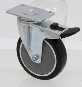 Roue pivotante sans frein pour servante réf. 09140