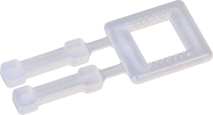 Feuillard bleu 12mm 750m avec 250 boucles plastiques - kit de cerclage