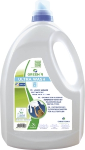 Lessive liquide extra concentrée hypoallergénique ECOLABEL - lot de 6 bidons de 3L (33 lavages)