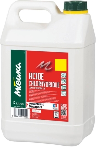 Acide chlorhydrique 23% - lot de 3 bidons de 5L