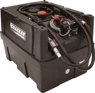 Cuve de ravitaillement gasoil 200L avec pompe 12V-pist auto-volucompteur digital