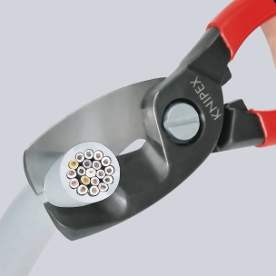 Coupe câble 200mm à double tranchant bi-matière