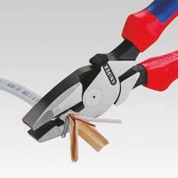 Pince universelle 240mm à forte démultiplication bi-matière - carte