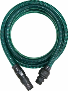 Tuyau d'aspiration 25mm 4m avec raccords 1" et crépine