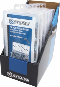 Vis/rondelle/écrou de M4 à M10 - 6 coffrets de 240 pcs