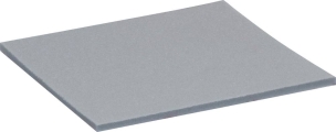 Eponge abrasive grain fin
