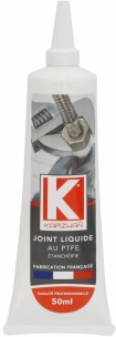 Joint liquide au PTFE pour étanchéité de raccord - lot de 6 tubes de 50ml