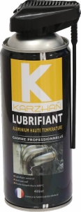 Lubrifiant aluminium haute température 600°C avec tête 2 jets - aérosol 400ml