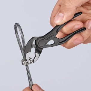 Pinces multiprises entrepassées avec bouton poussoir Cobra® 100mm - présentoir de 12 pcs