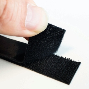 Ruban adhésif velcro sangle et crochet rouleau 20mmx1m - blister