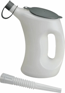 Broc verseur gradué avec couvercle 1L et bec flexible