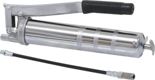 Pompe à graisse manuelle avec flexible/agrafe et valve de remplissage - lot de 12 pcs