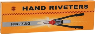 Pince à riveter 540mm avec godet récupérateur gainée PVC