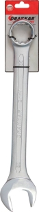 Clé mixte de 38mm tête polie - carte