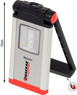 OPE VTEP - Lot de 4 lampes de poche LED 270 lumens rechargeable réf. 02222 dont 1 offerte