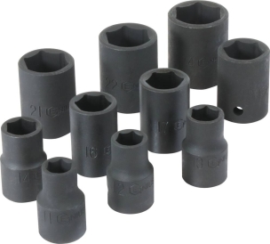 Clé à chocs 1/2" 20V 470/650Nm - 2 batteries 4Ah - 1 chargeur 3A - coffret