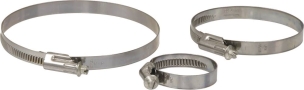 Collier à crémaillère acier inox 12mm de 32 à 50m - boîte de 25 pcs