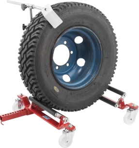 Chariot hydraulique mobile pour roues PL max 200kg