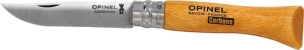 Couteau N°6 avec lame en acier carbone et bague de sécurité