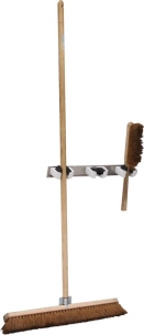 Support inox 500mm pour manche 3 attaches