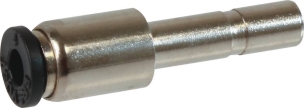 Raccord instantané métallique droit réduction 4-6mm - lot de 10 pcs