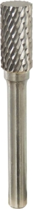 Fraise métallique cylindrique sur tige 9,5mm