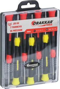 Tournevis de précision plat et Phillips® 50mm - boîte de 7 pcs