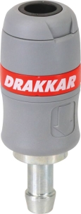 Raccord rapide femelle passage d'air 6mm pour tuyau de 10mm